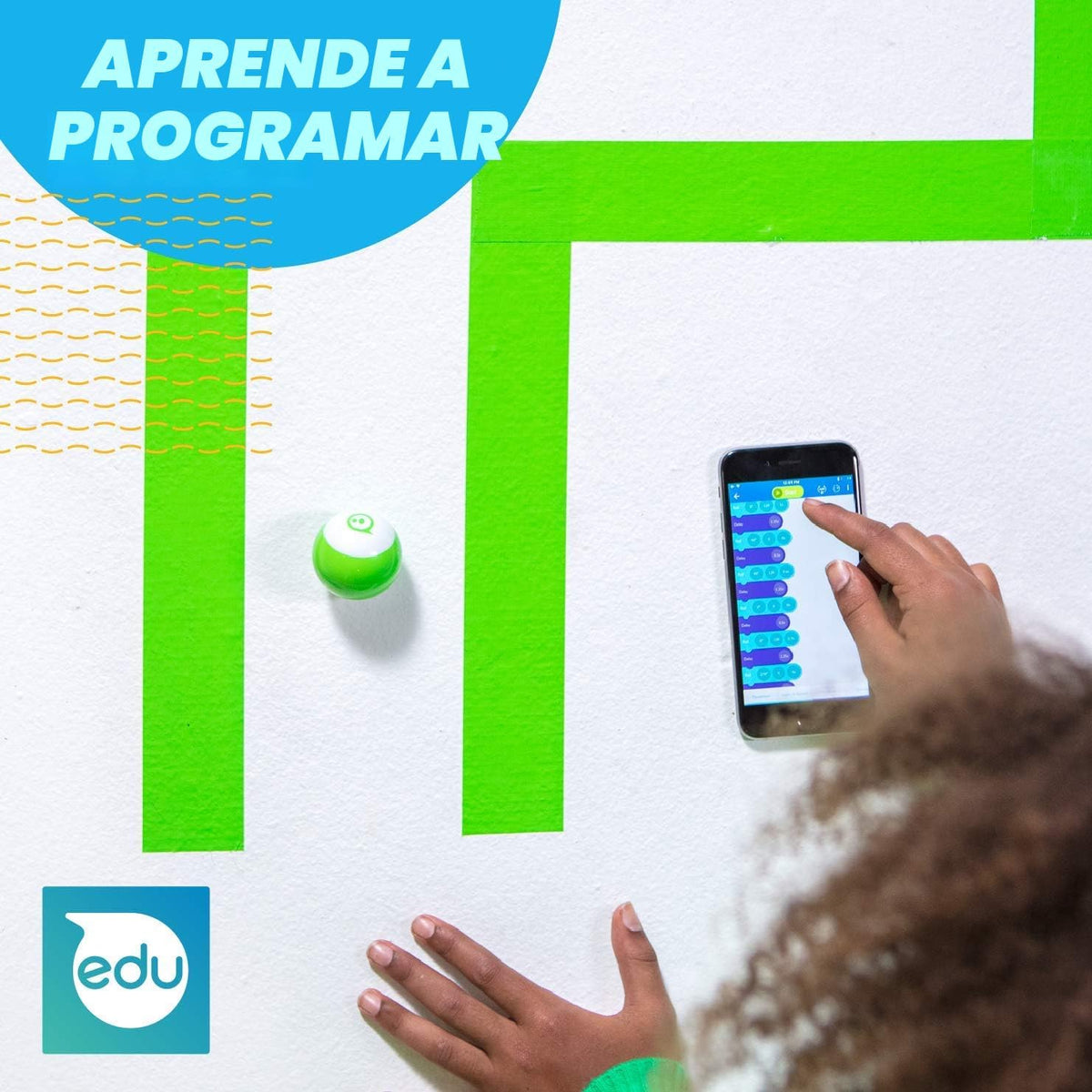 Sphero Mini (Azul) - Bola de Robot de Codificación - Codificación E...