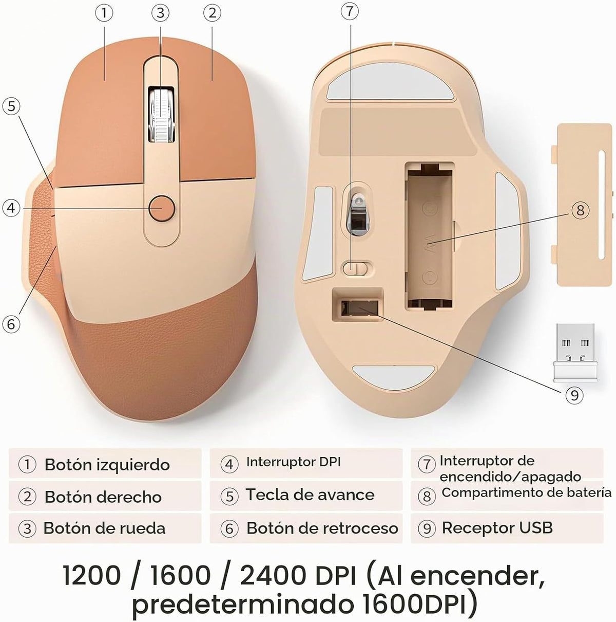 Combo de teclado ergonómico inalámbrico y mouse con reposamuñecas d...