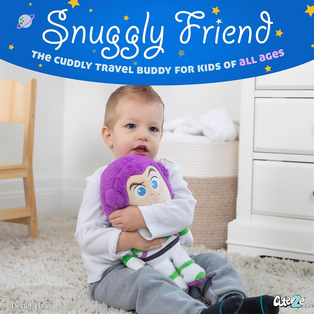 Kids Preferred Disney Pixar Toy Story Buzz Lightyear Toy Cuteeze -...