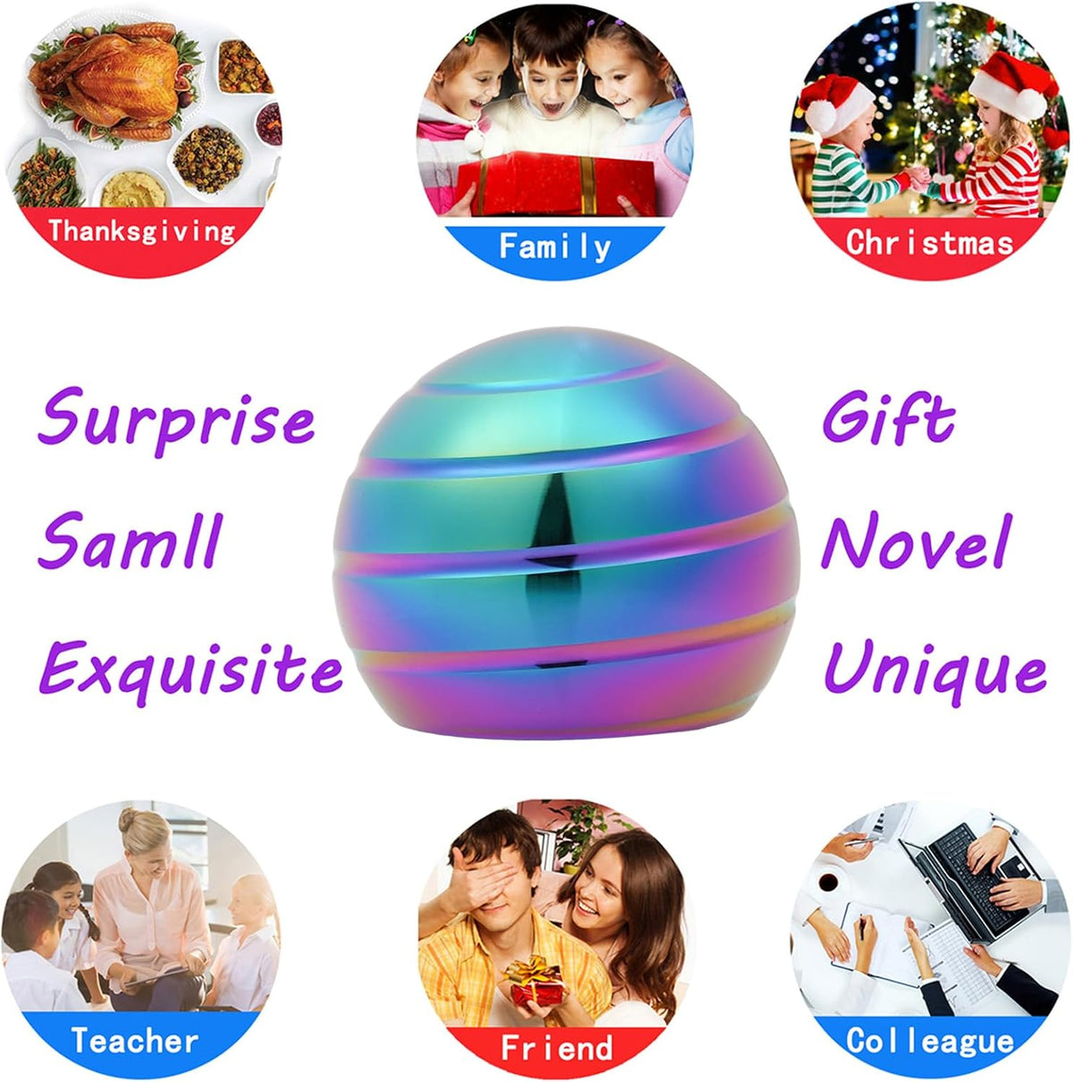 Juguetes Cinéticos de Escritorio Gadgets Geniales para Fidget: Jugu...