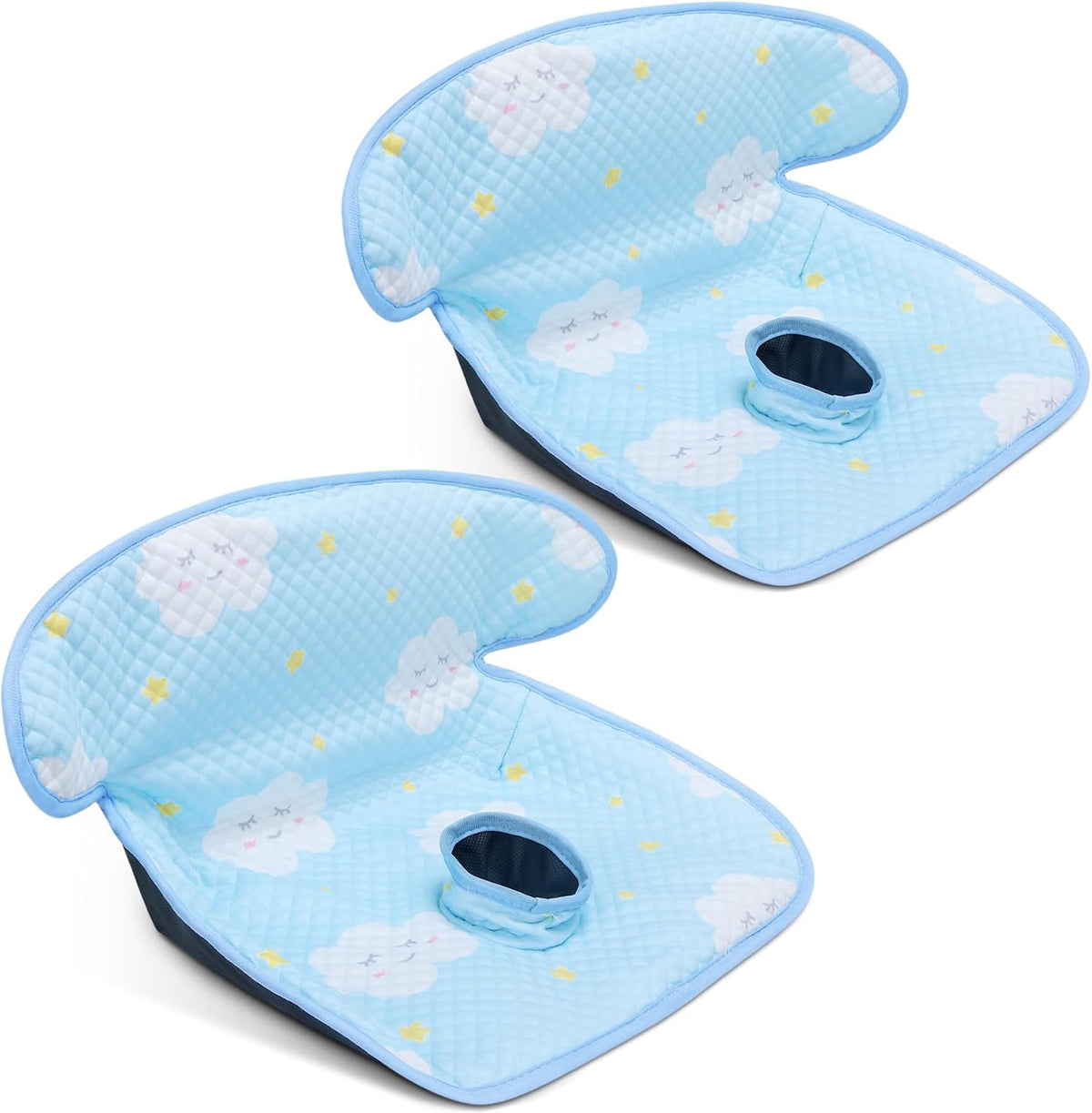 COOLBEBE Paquete de 2 protectores de asiento de coche impermeables...