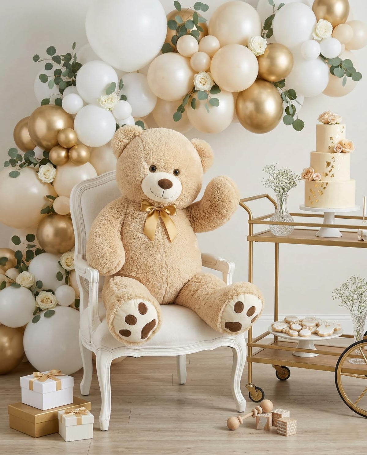 MaoGoLan Oso de Peluche Gigante Animal de Peluche, Oso de Peluche G...