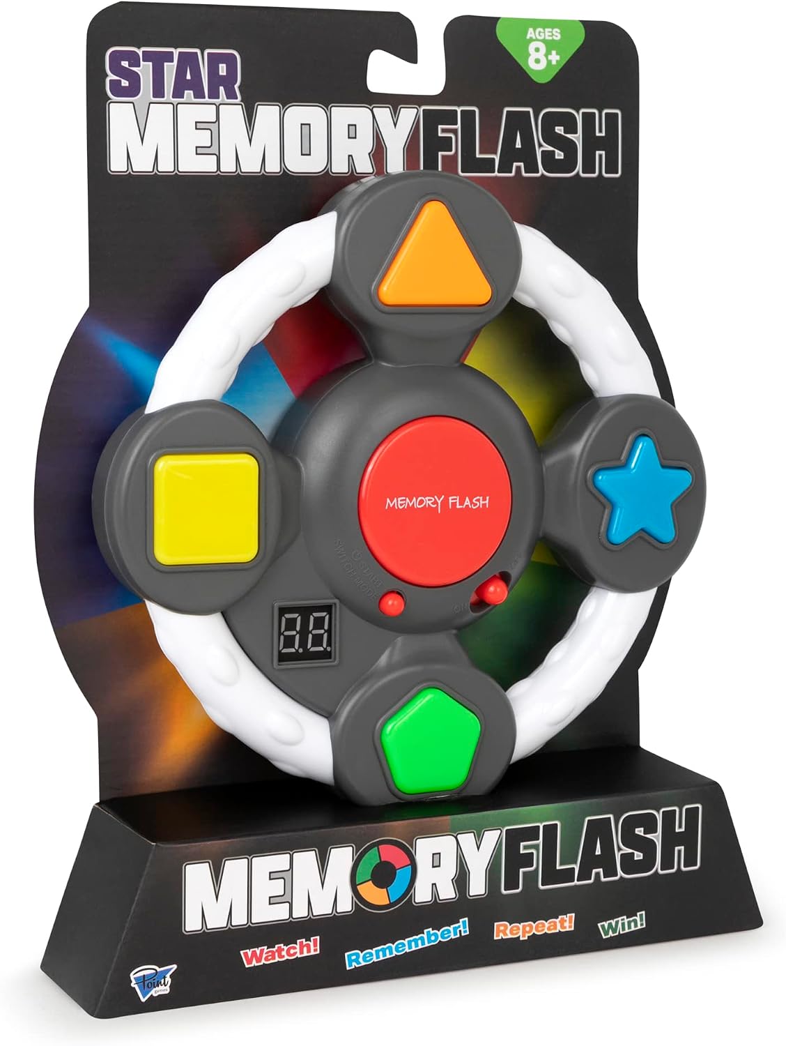 Point Games Juego de memoria portátil, juegos electrónicos para niñ...