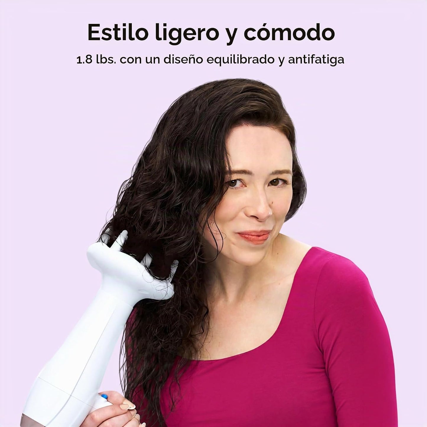 Conair Secador de pelo de cerámica doble con difusor y concentrador...