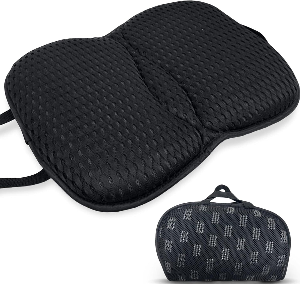 Newivi Cojín respirable portátil del asiento, suave plegable para e...