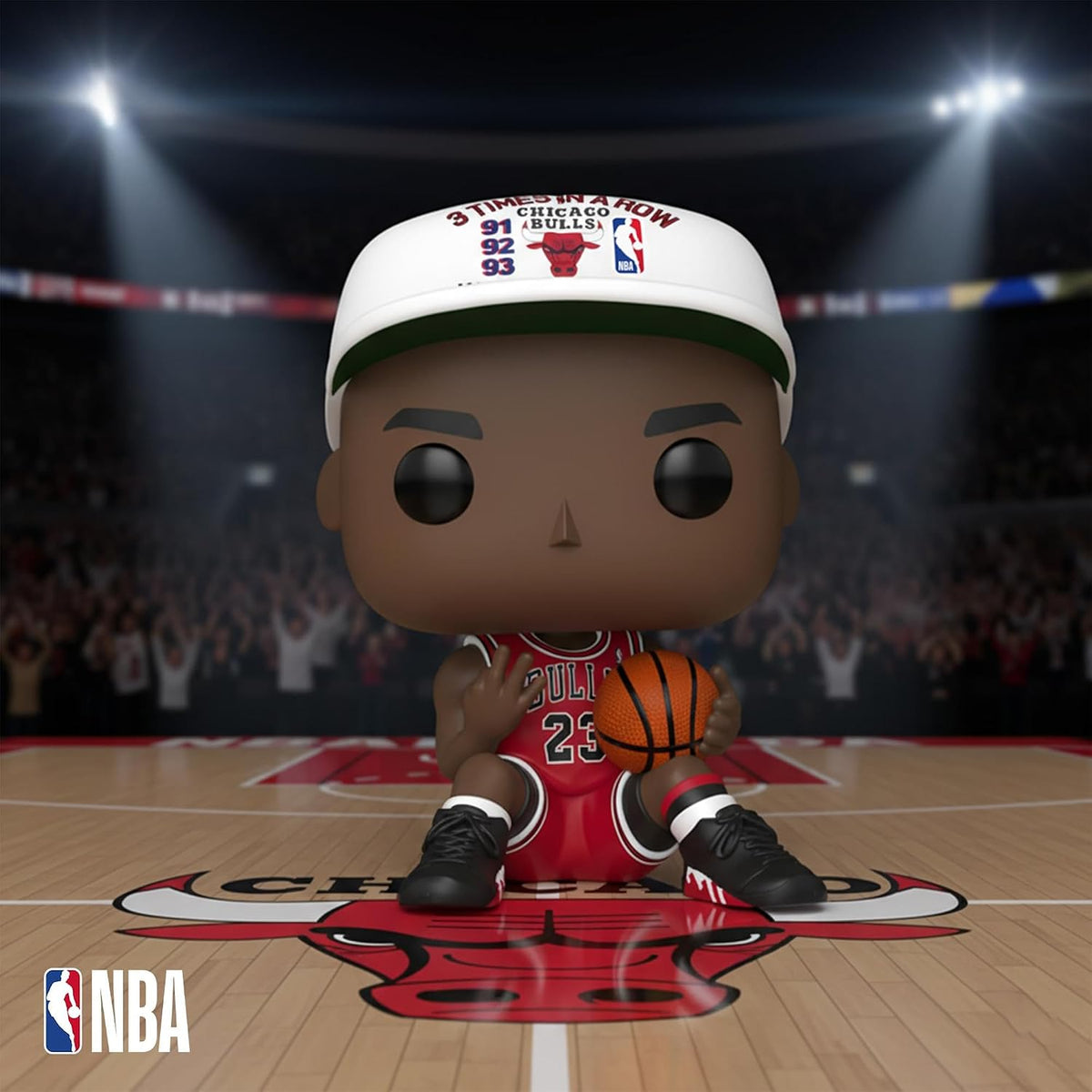 Funko Pop! NBA: Bulls - Michael Jordan - 3X en Fila - Figura de Vin...