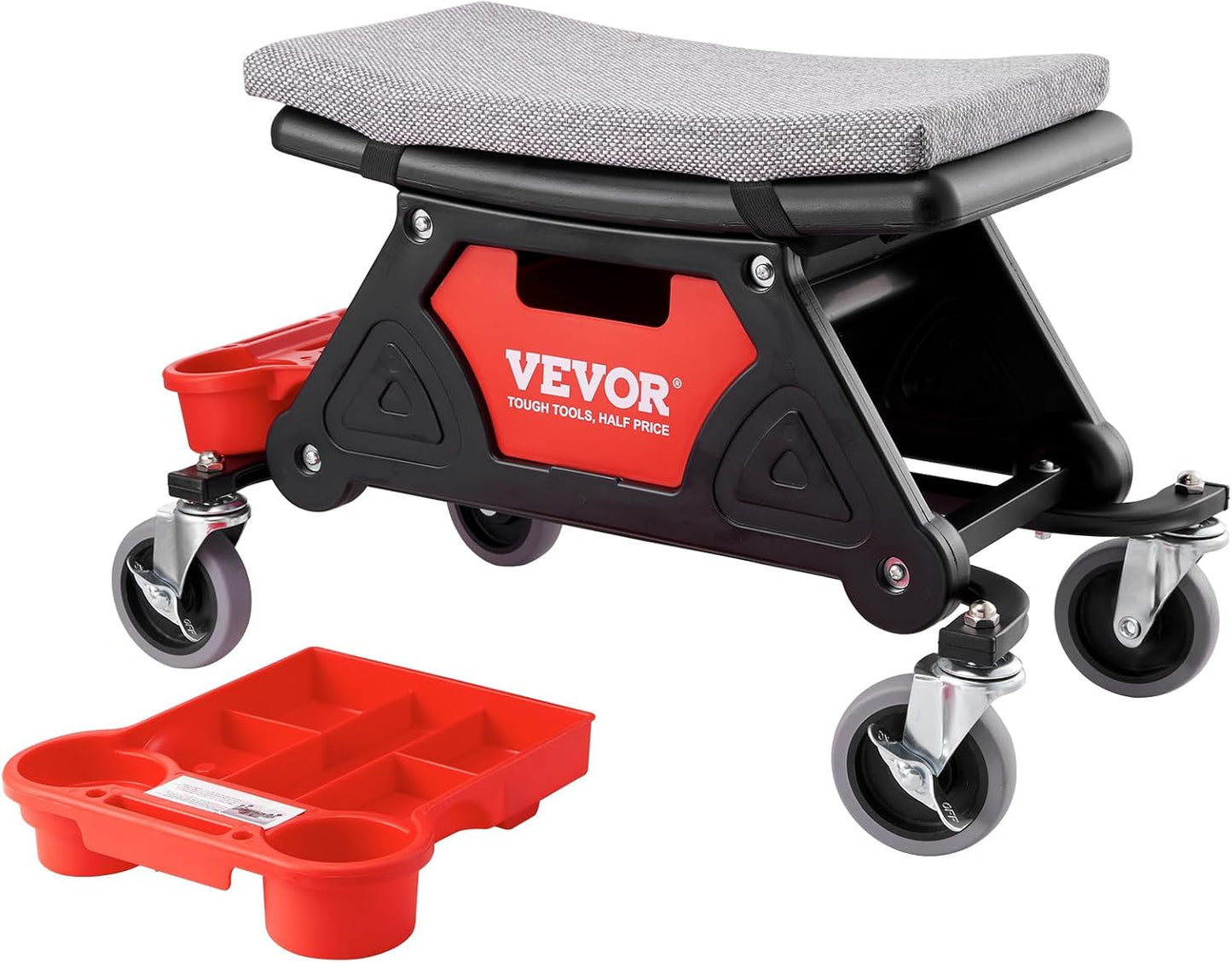 VEVOR Taburete mecánico de 300 libras de capacidad, regalo para hom...