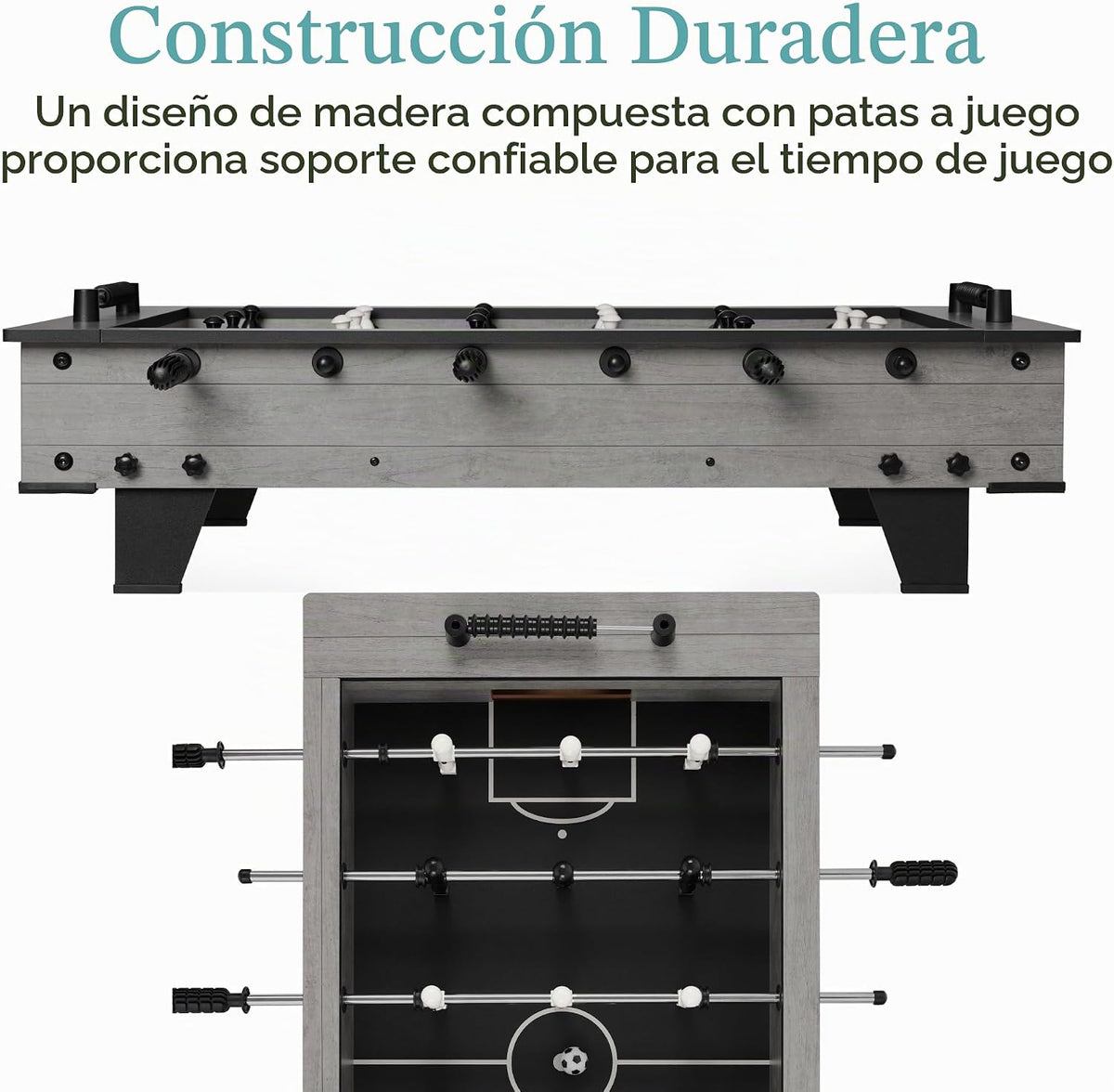 Best Choice Products - Mesa de futbolín de mesa de 40 pulgadas, mes...