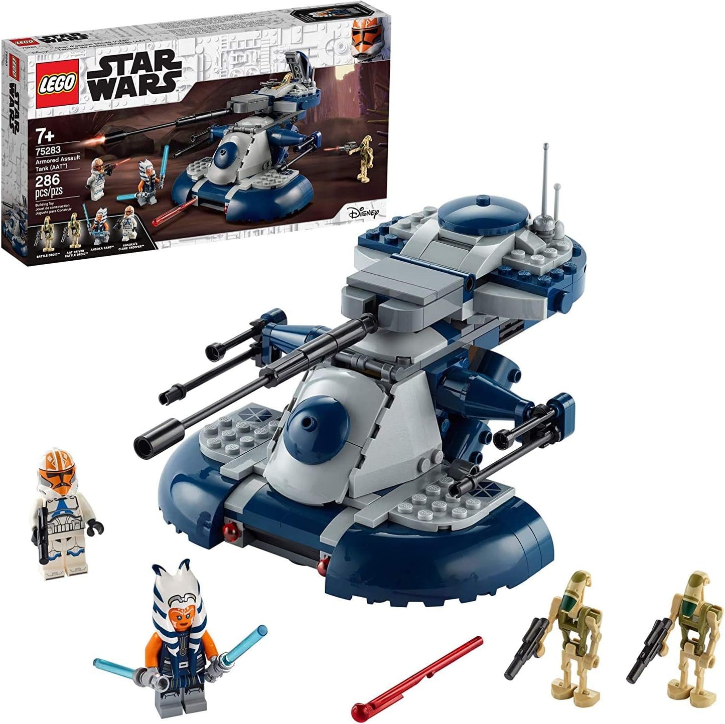 LEGO Star Wars: The Clone Wars Tanque de Asalto Blindado (AAT) 7528...