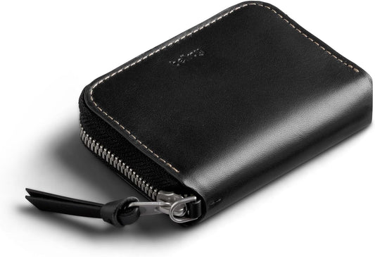 Bellroy Folio Piccolo, Cartera pequeña de cuero con cremallera - Ne...