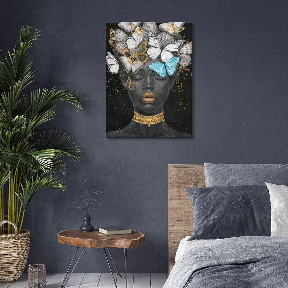 B BLINGBLING Imagen de mariposa de mujer afroamericana: Mariposas d...