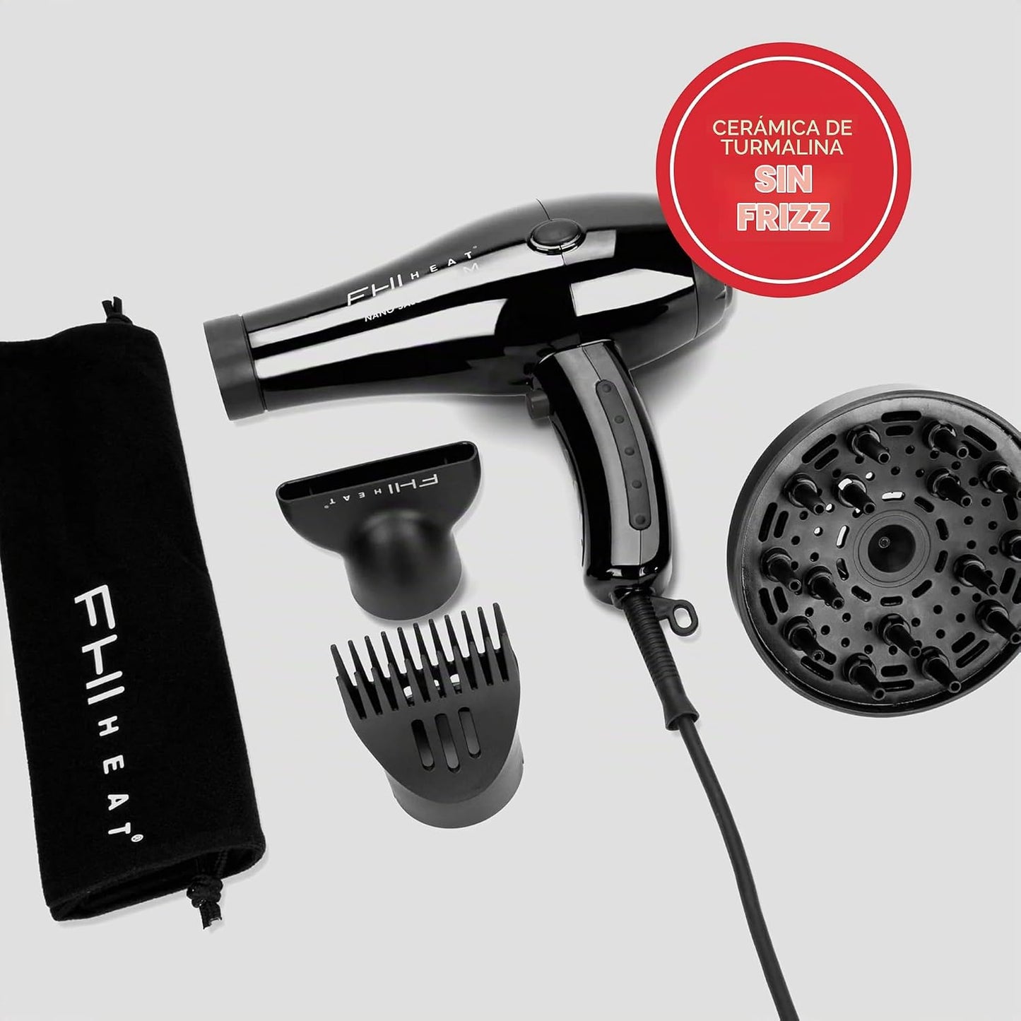 FHI HEAT Platform Nano Power Salon Pro 2000 - Secador de pelo de ce...