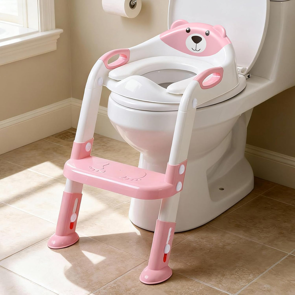 Inodoro de entrenamiento para ir al baño para niños pequeños, asien...