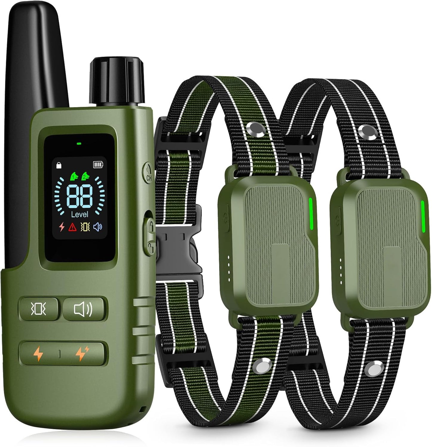 Collar de choque para perros - Collar de entrenamiento para perros...