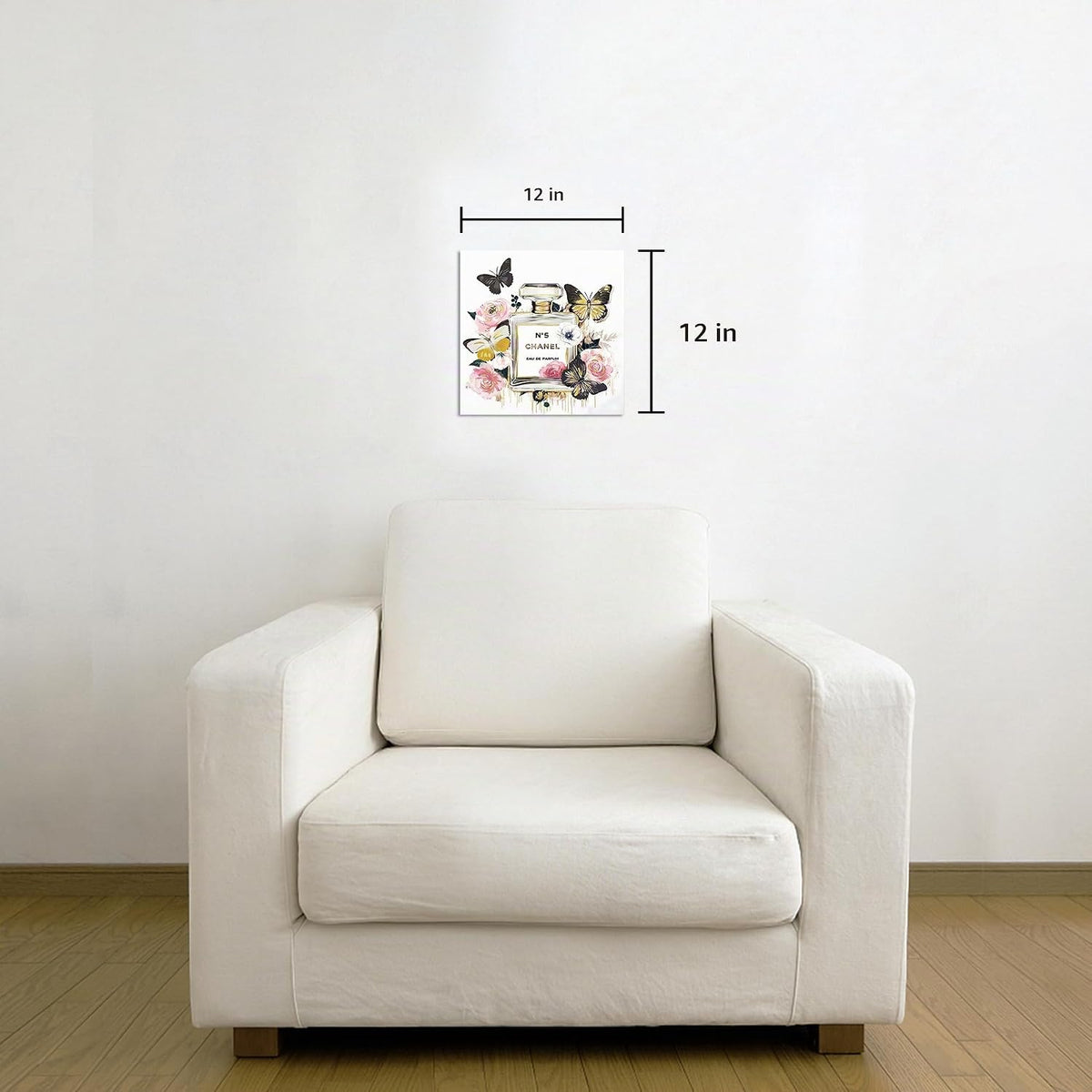Dream Land Lienzo decorativo para pared con botella de perfume: ima...