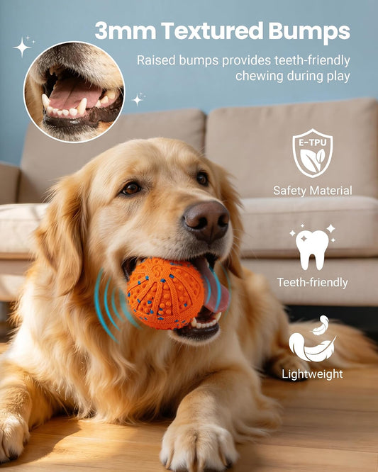 Juguetes interactivos para perros, juguete automático de bola rodan...