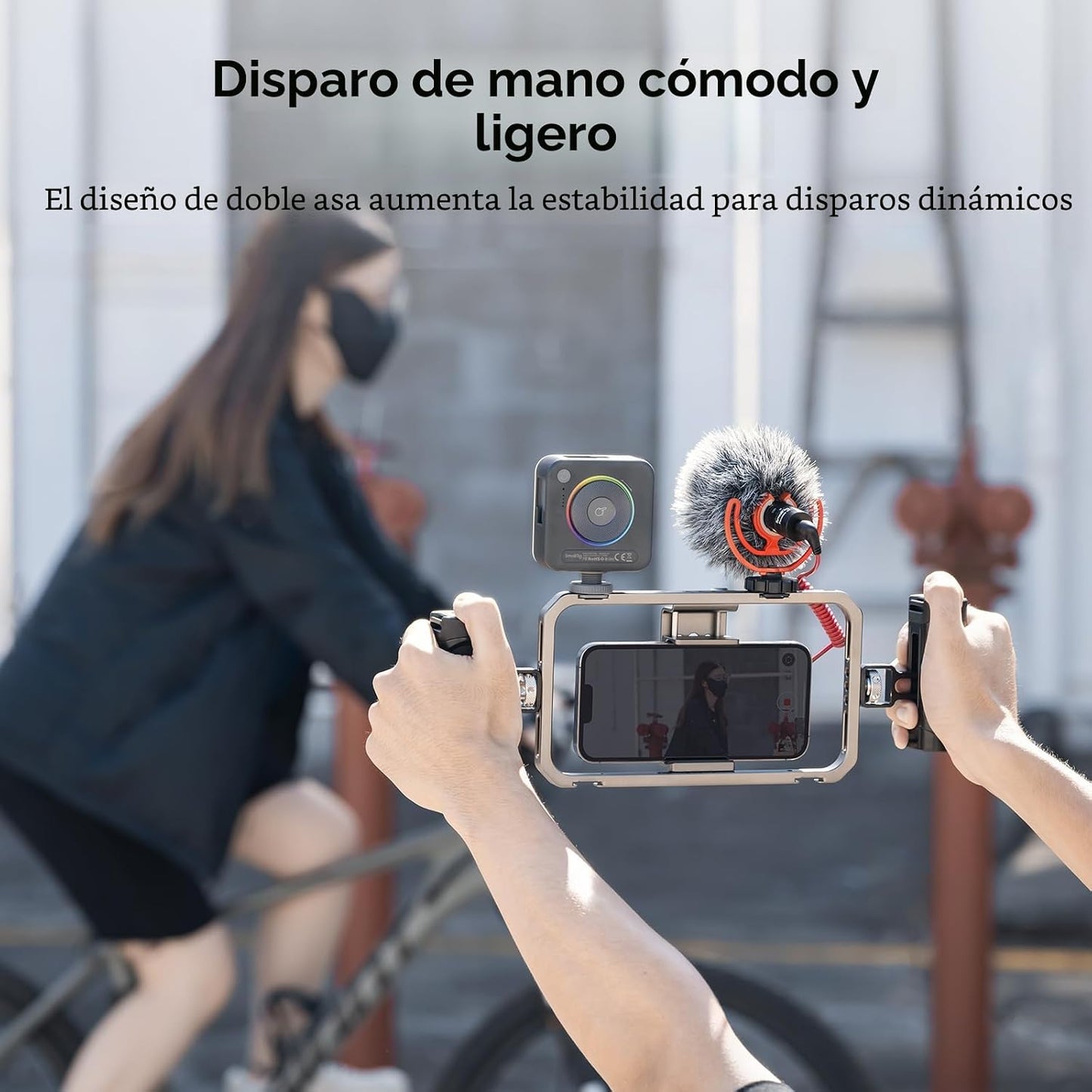 SmallRig Jaula universal para teléfono, kit de aparejo de video par...