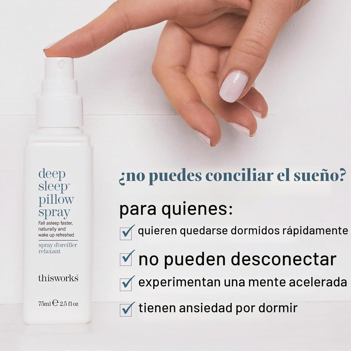 This Works - Spray de almohada para dormir profundo, 2.5 onzas líqu...
