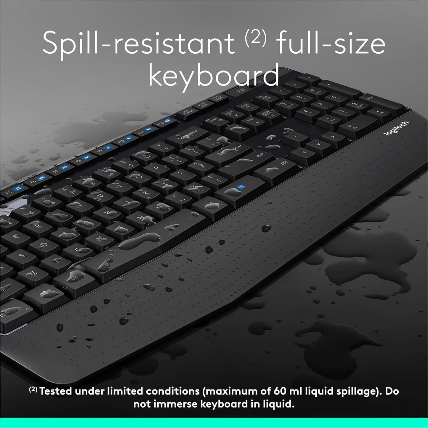 Combinación de teclado y mouse inalámbricos Logitech MK345 | Reposa...