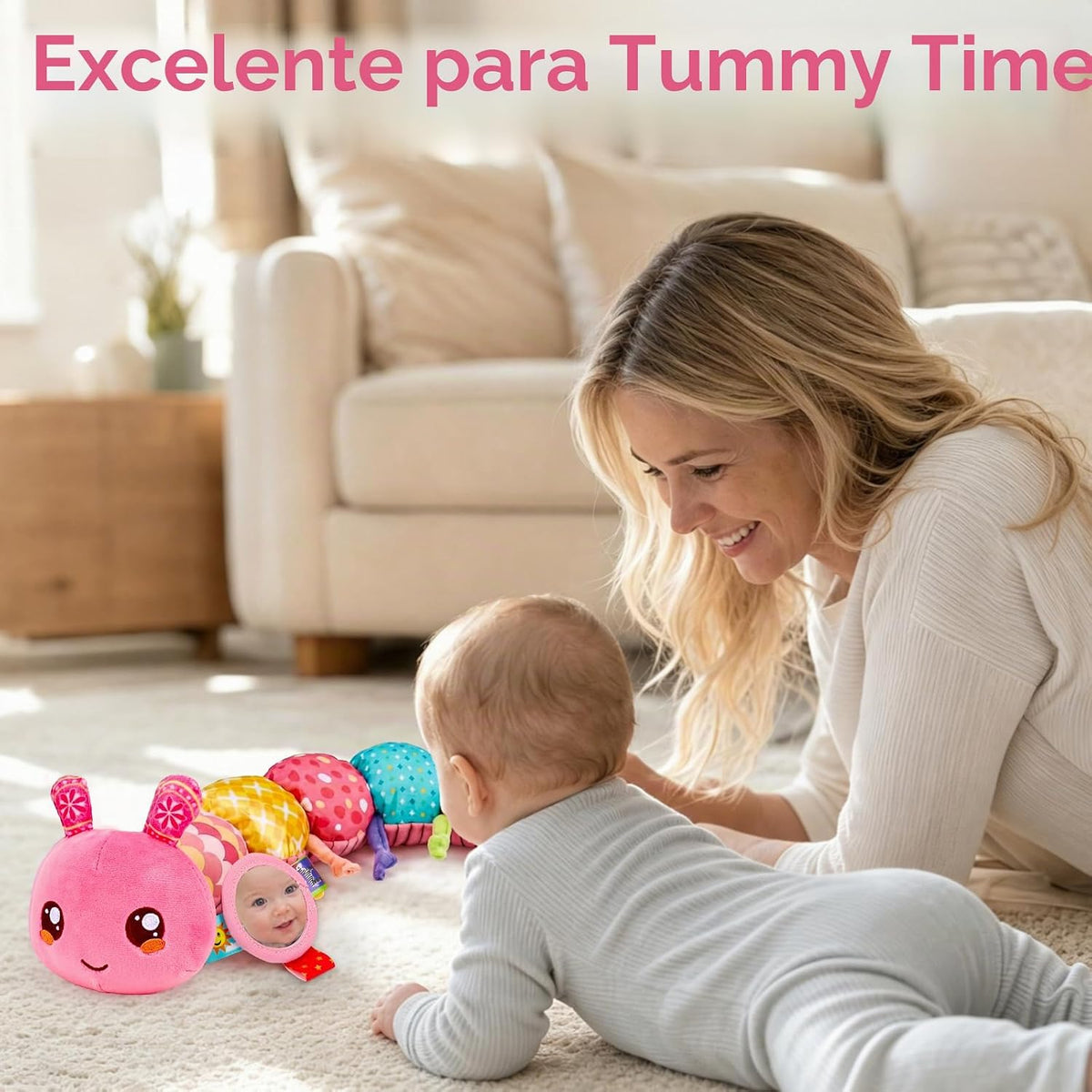 Juguetes sensoriales para bebés de 0 a 6 meses, juguetes musicales...