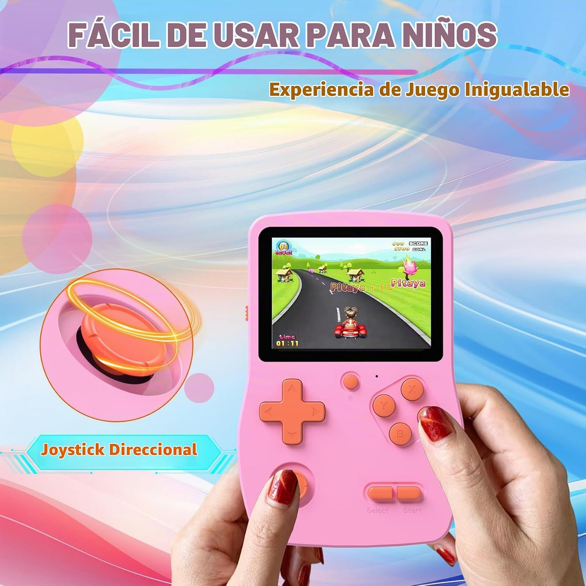 Juego de mano de 32 bits para niños precargado 139 videojuegos retr...