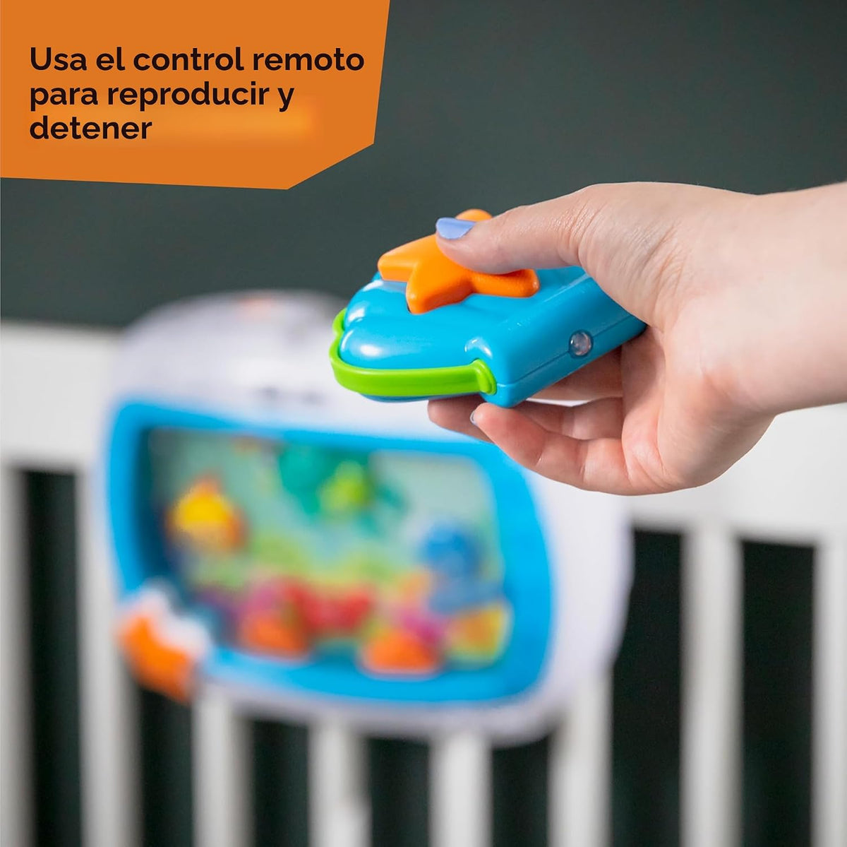 Baby Einstein Sea Dreams - Calmante de juguete con control remoto,...