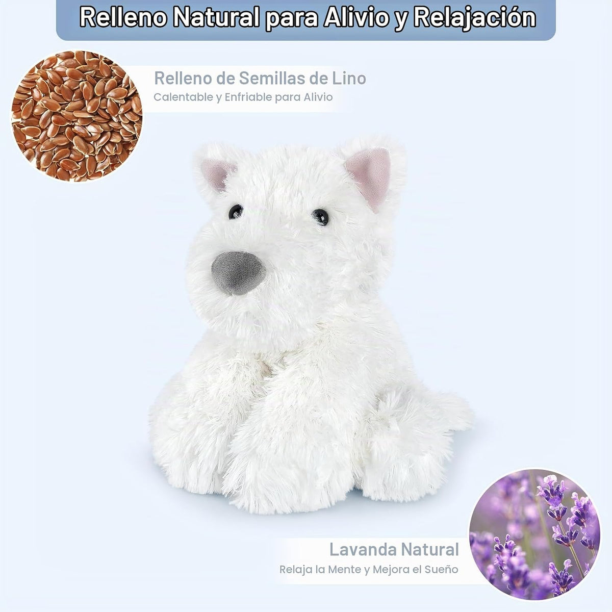 SuzziPals - Peluches de perro West Highland White Terrier que se pu...