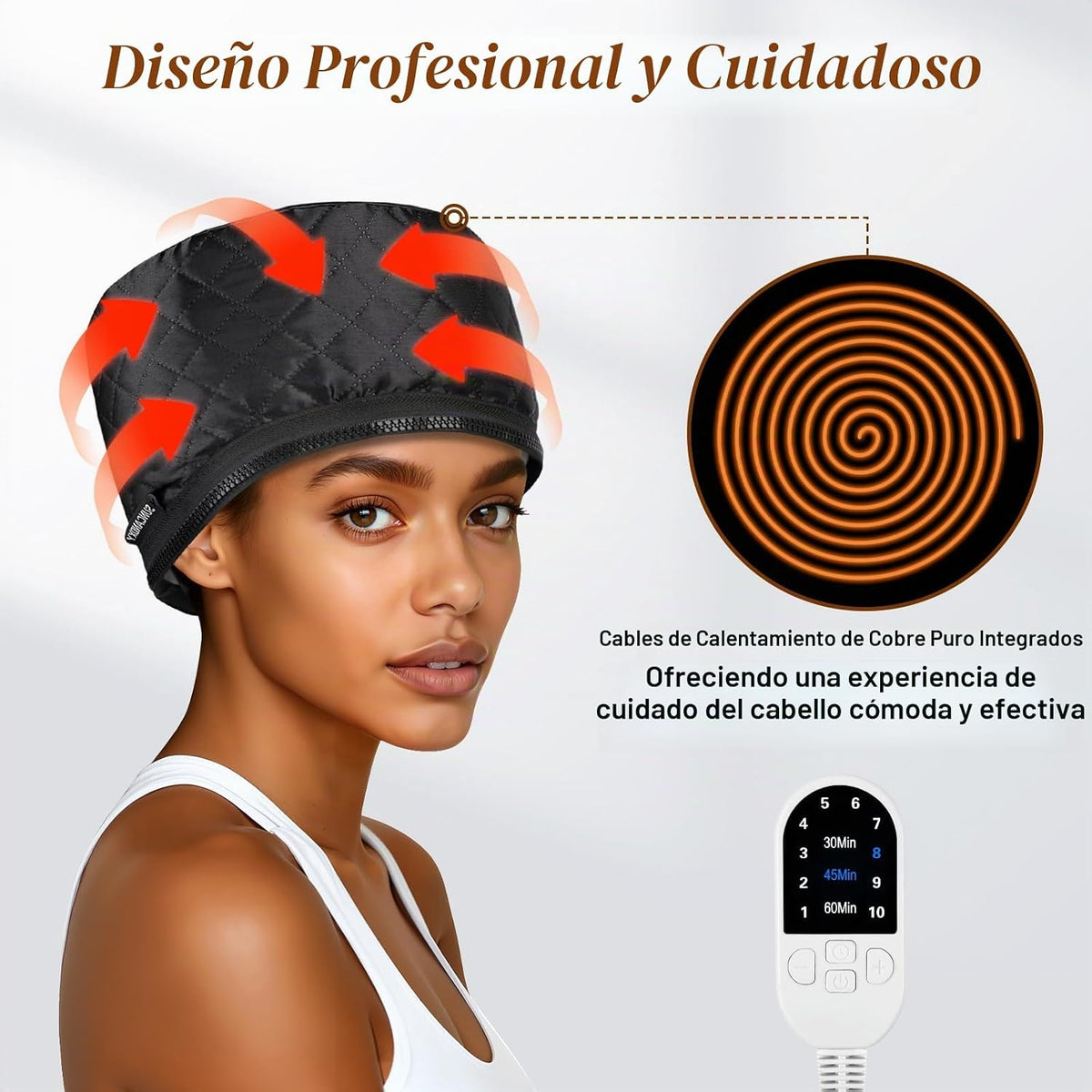 SUNCANDXY Vaporizador de cabello para acondicionamiento profundo: t...