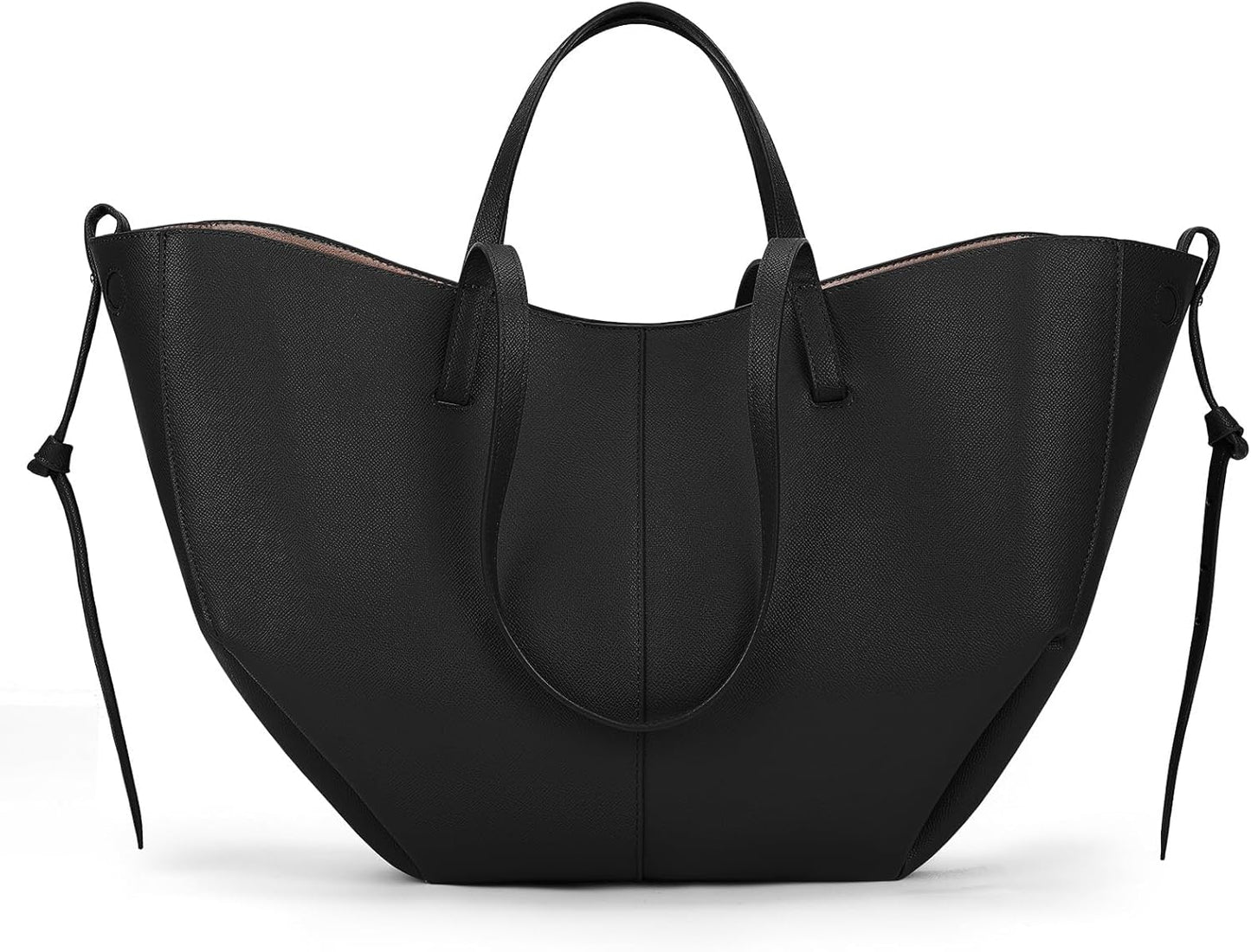 Juoxeepy Bolsa de trabajo de piel sintética para mujer, bolso de ma...
