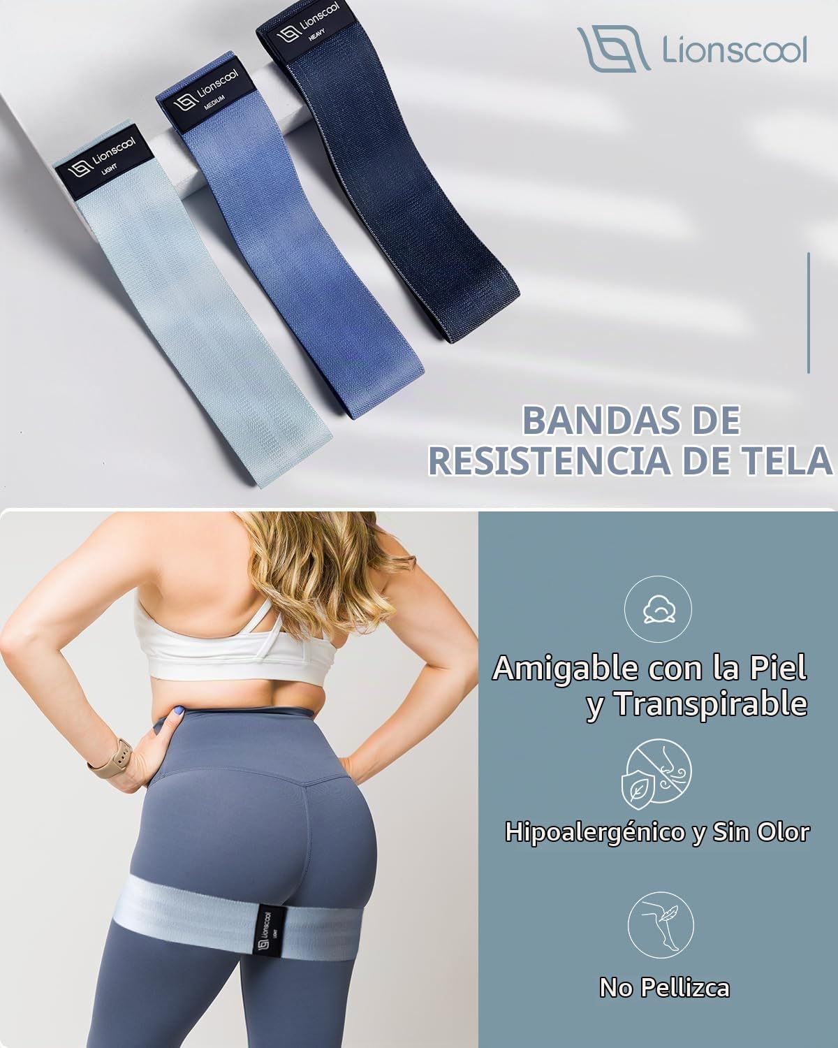 LIONSCOOL Juego de anillos de pilates círculo mágico de 14", mini p...