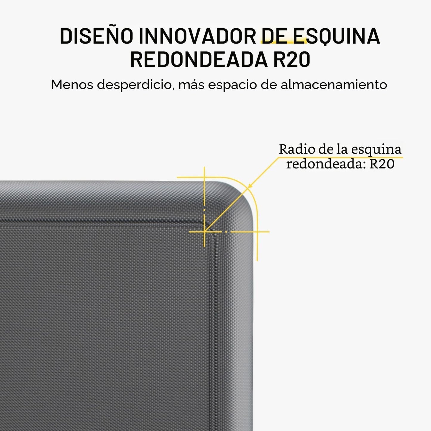 LEVEL8 Equipaje Luminoso, Gris, Maleta de mano de 20 pulg.