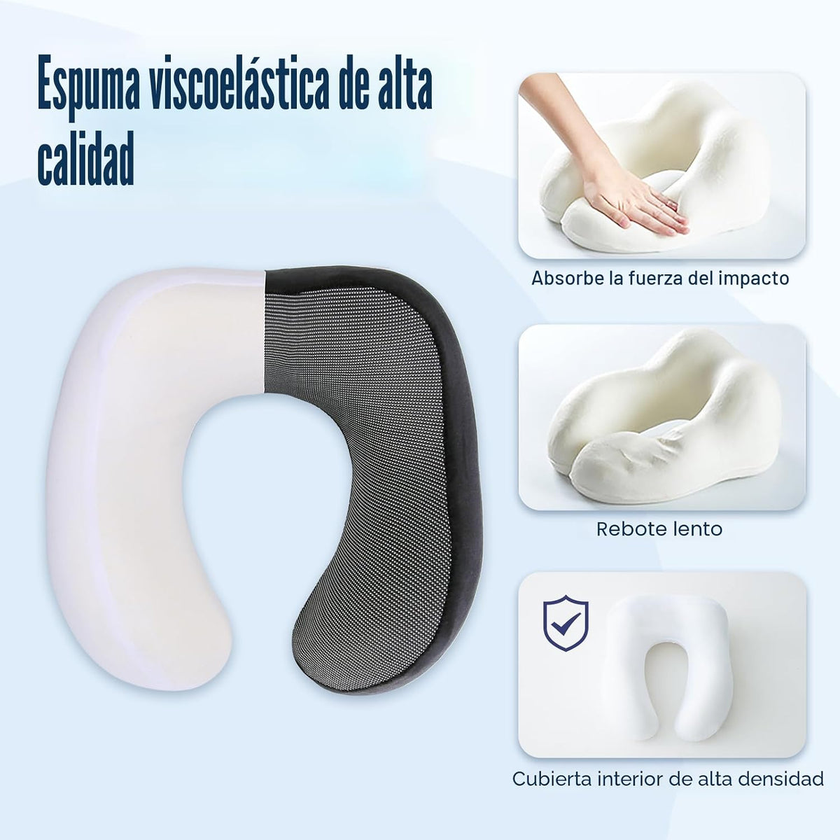 Cirorld - Almohada de cuello para viajes, almohadas de viaje para a...