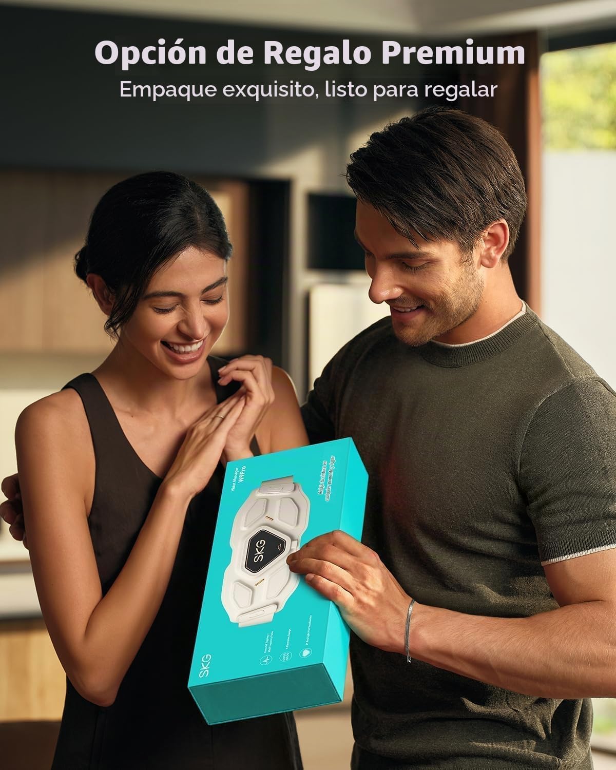 SKG W9 Pro FSA Masajeador de espalda baja para aliviar la tensión d...