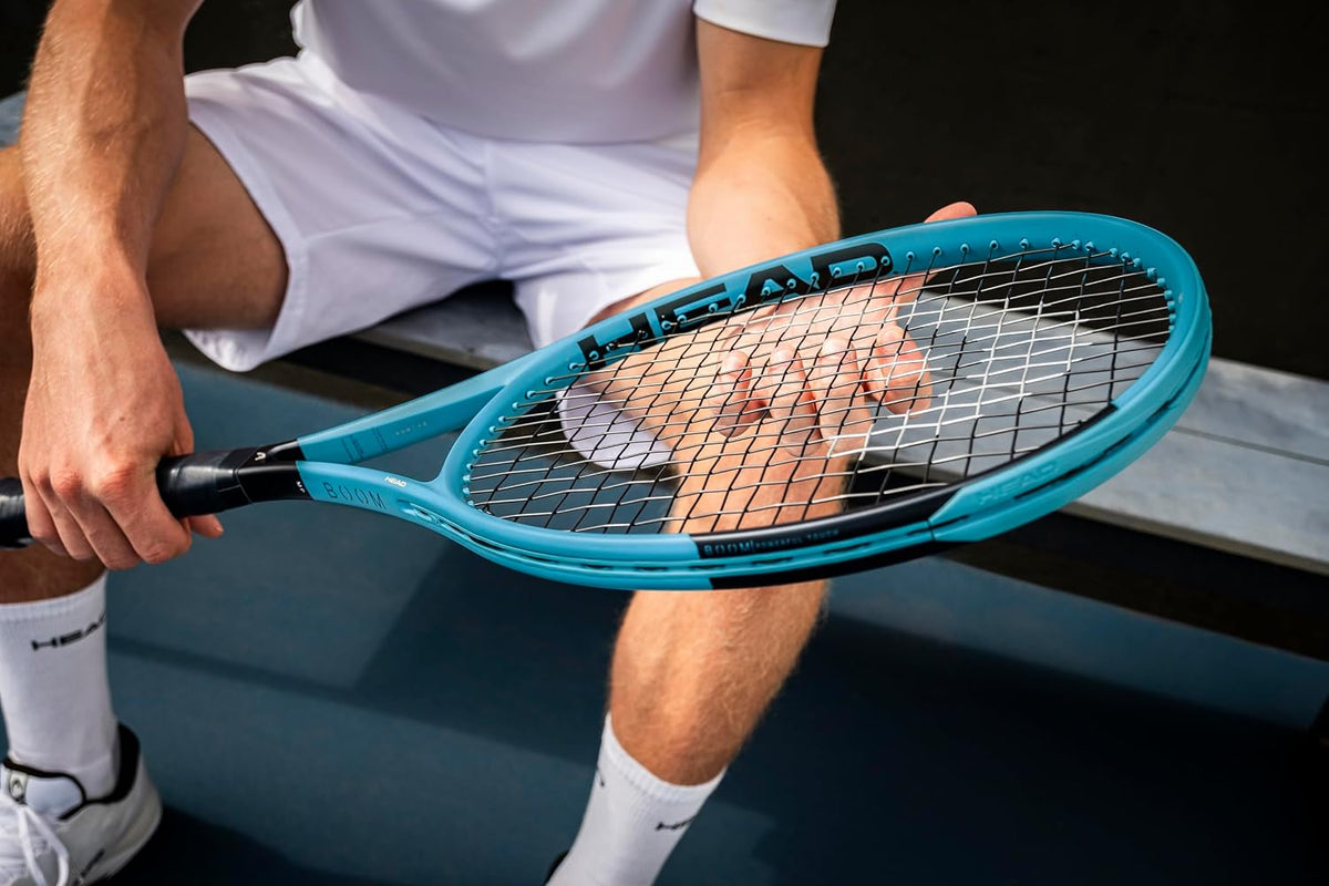 Raqueta de tenis HEAD Boom MP 2026 | Encordado de tensión media con...