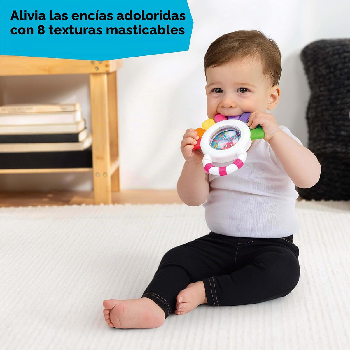 Baby Einstein Ocean Explorers Sensational Janet - Sonajero y morded...