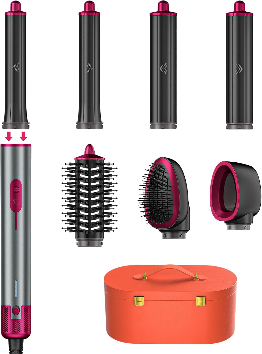 Cweixi - Juego de cepillos para secador de pelo 7 en 1, estilizador...