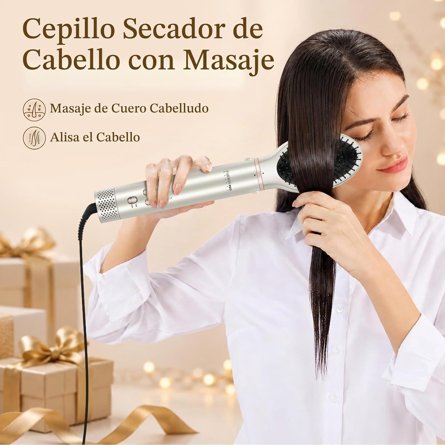 MaxAir 2.0 7 en 1 Juego de cepillos secador de pelo de doble voltaj...