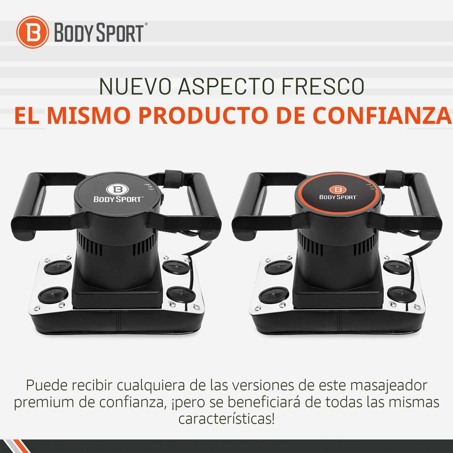 Body Sport Masajeador Profesional de Doble Velocidad Terapéutico y...