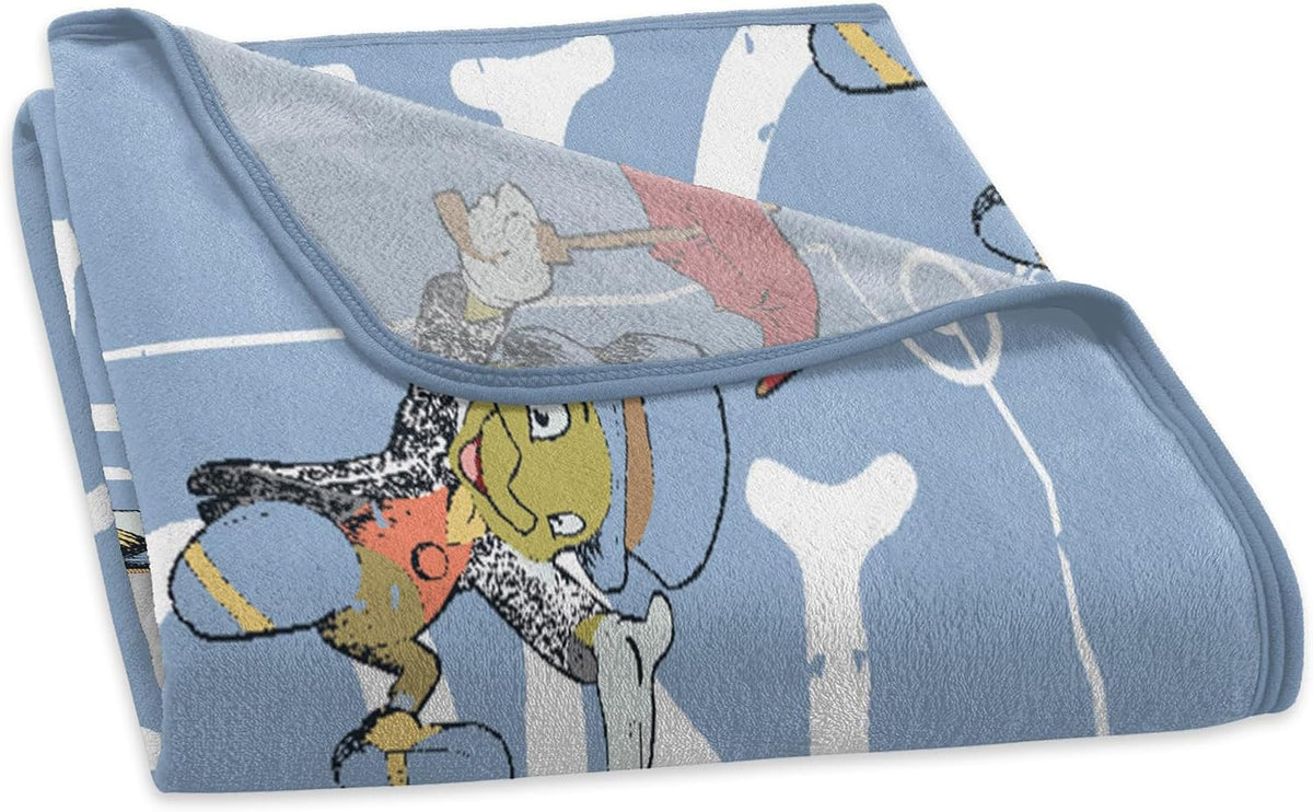 Northwest Disney's Pinocho Micro Raschel - Manta de 46 x 60 pul...