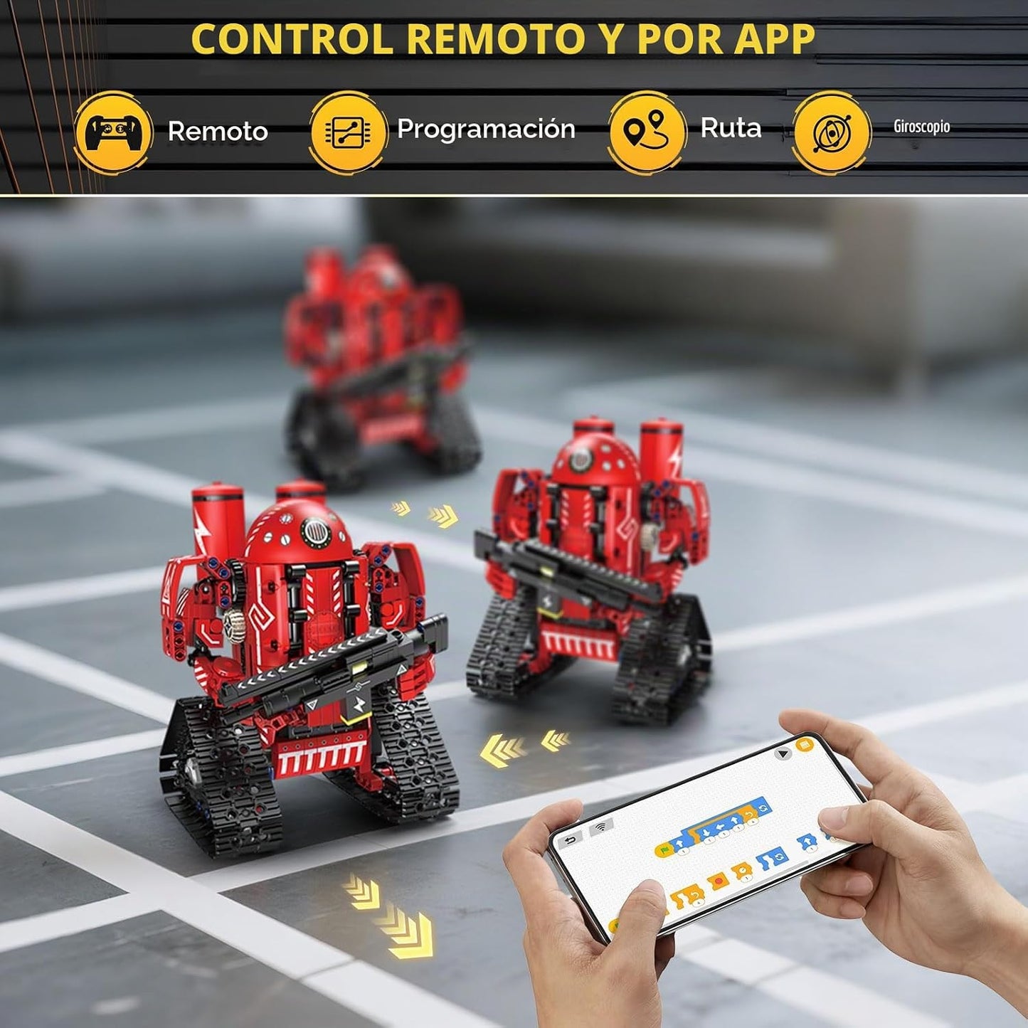 OUTOGO STEM - Kit de construcción de robot para niños de 8 a 16 año...