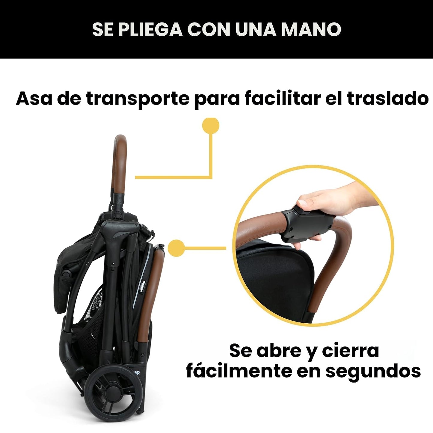 Delta Children Greenguard Gold - Cochecito de viaje compacto Jeep A...