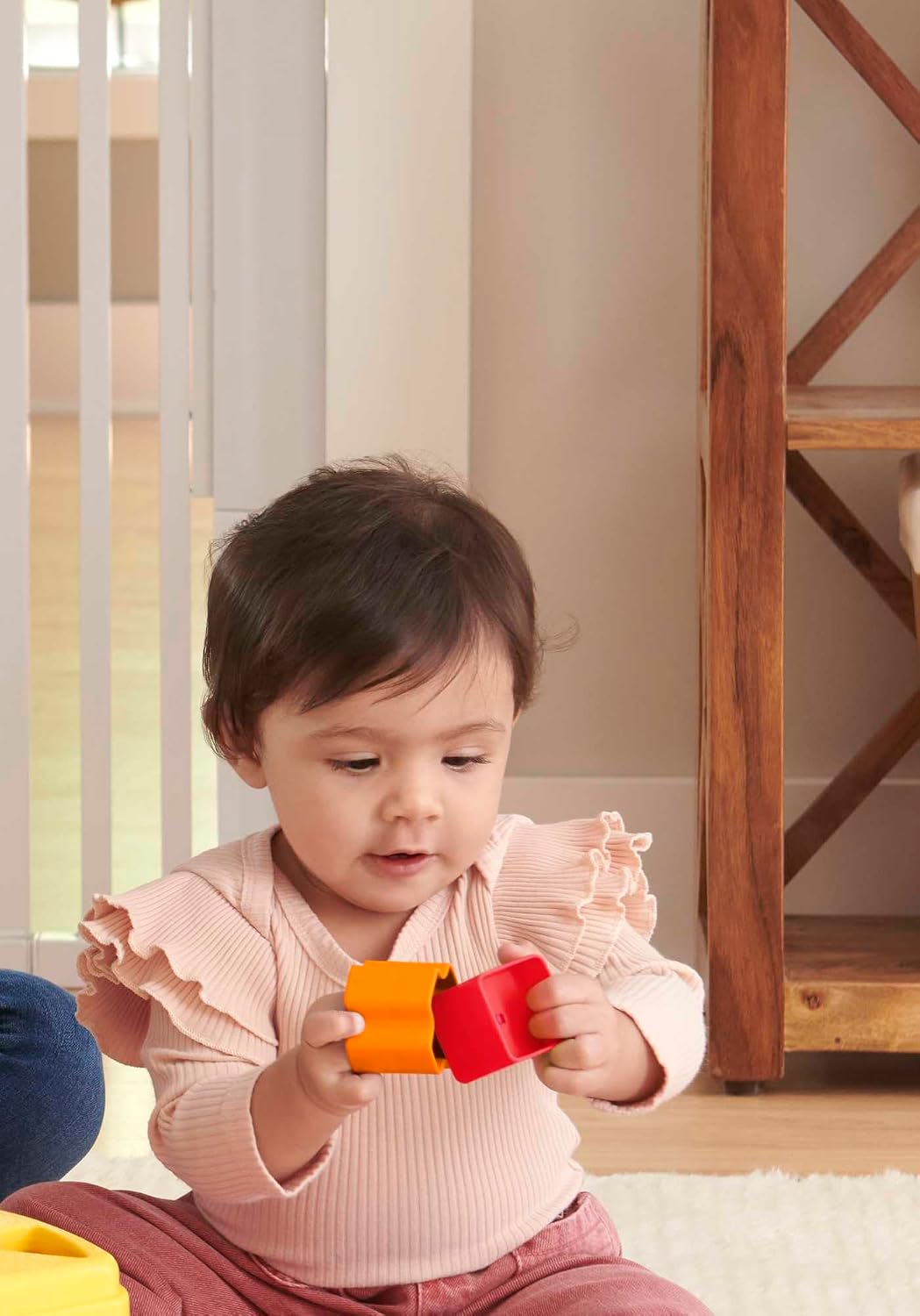 Juego de bloques para bebés Baby's First Blocks de Fisher Price...