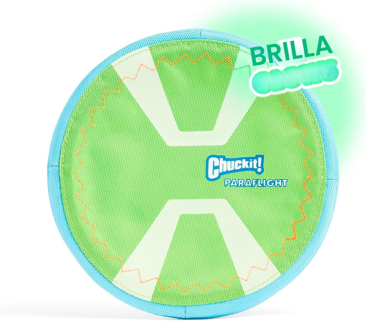 Chuckit! Max Glow Paraflight - Disco volador de juguete para perro,...