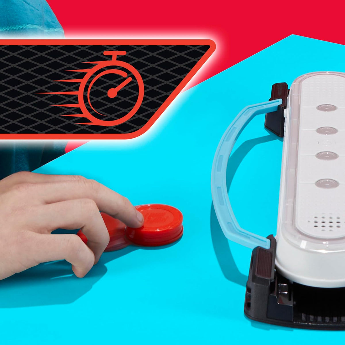 Hasbro Gaming Hypershot - Juego electrónico de hockey de mesa | 5 j...