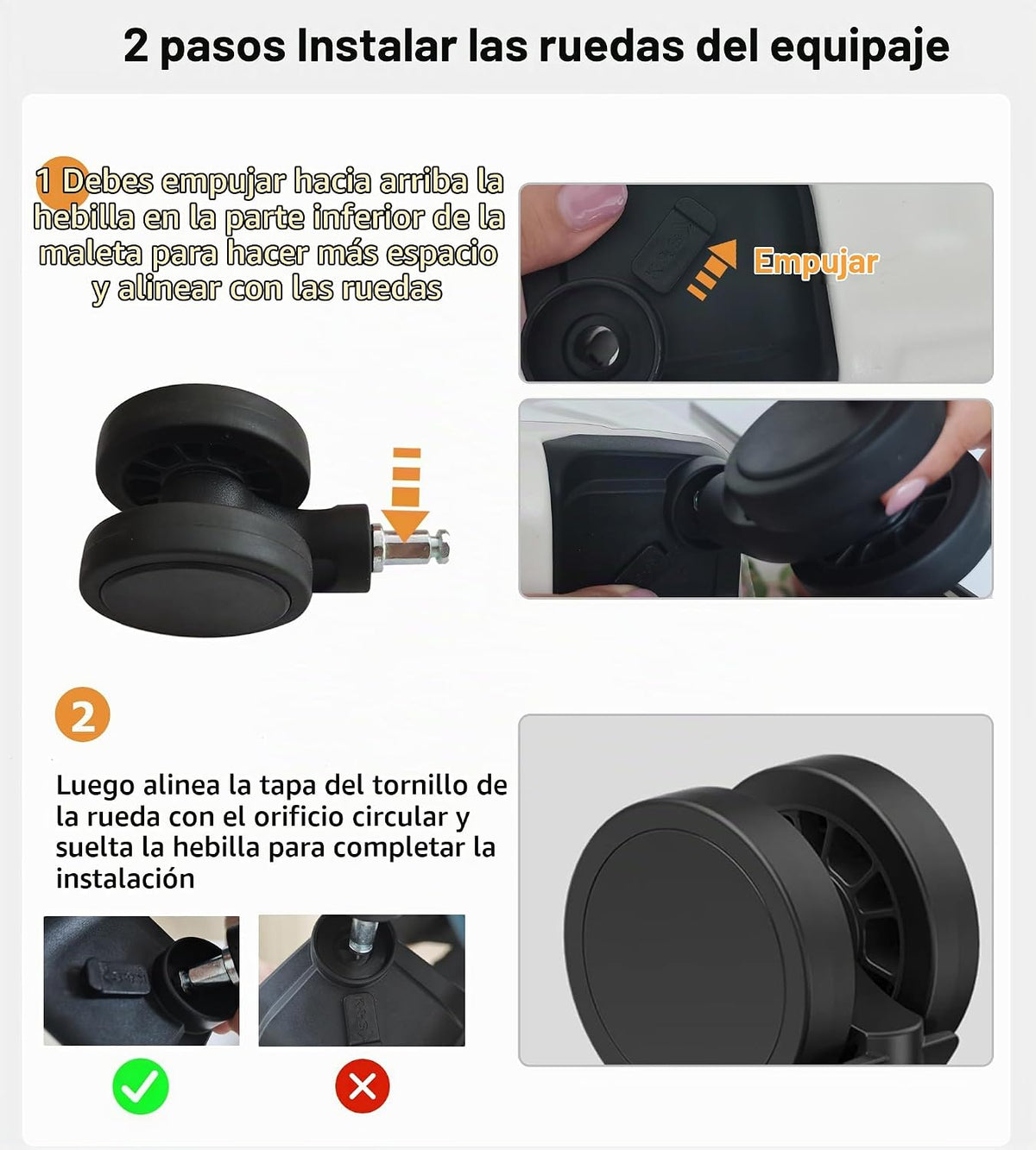 feilario Equipaje sin cremallera a cuadros con marco de aluminio sú...