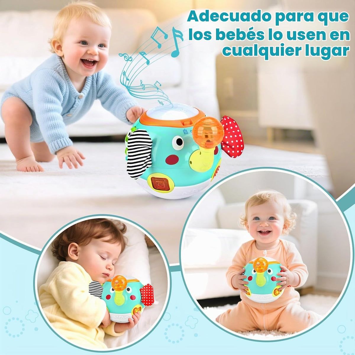Juguetes para gatear \u2013 Juguetes para bebés de 6 a 12 meses, ju...