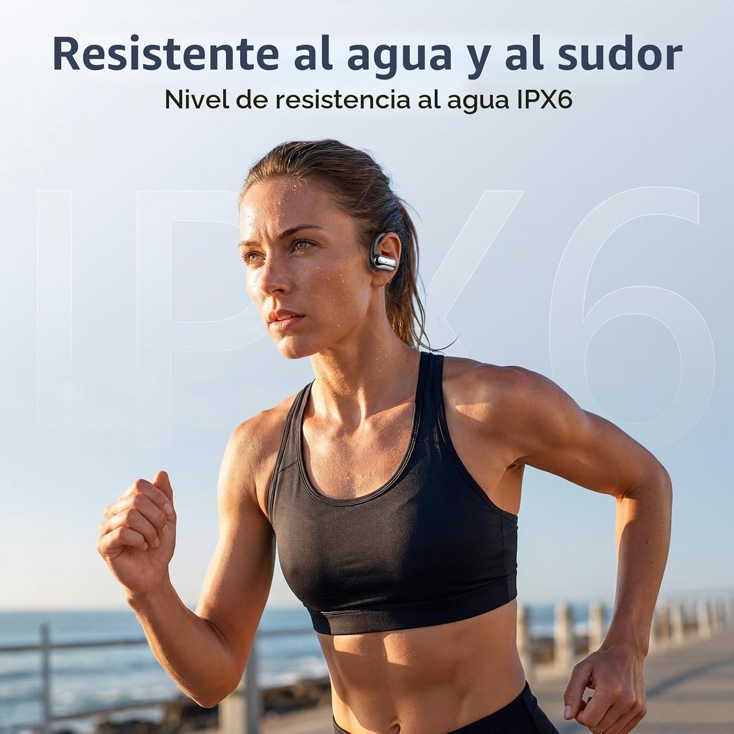 PPBP Auriculares de oreja abierta inalámbricos Bluetooth 6.1, auric...