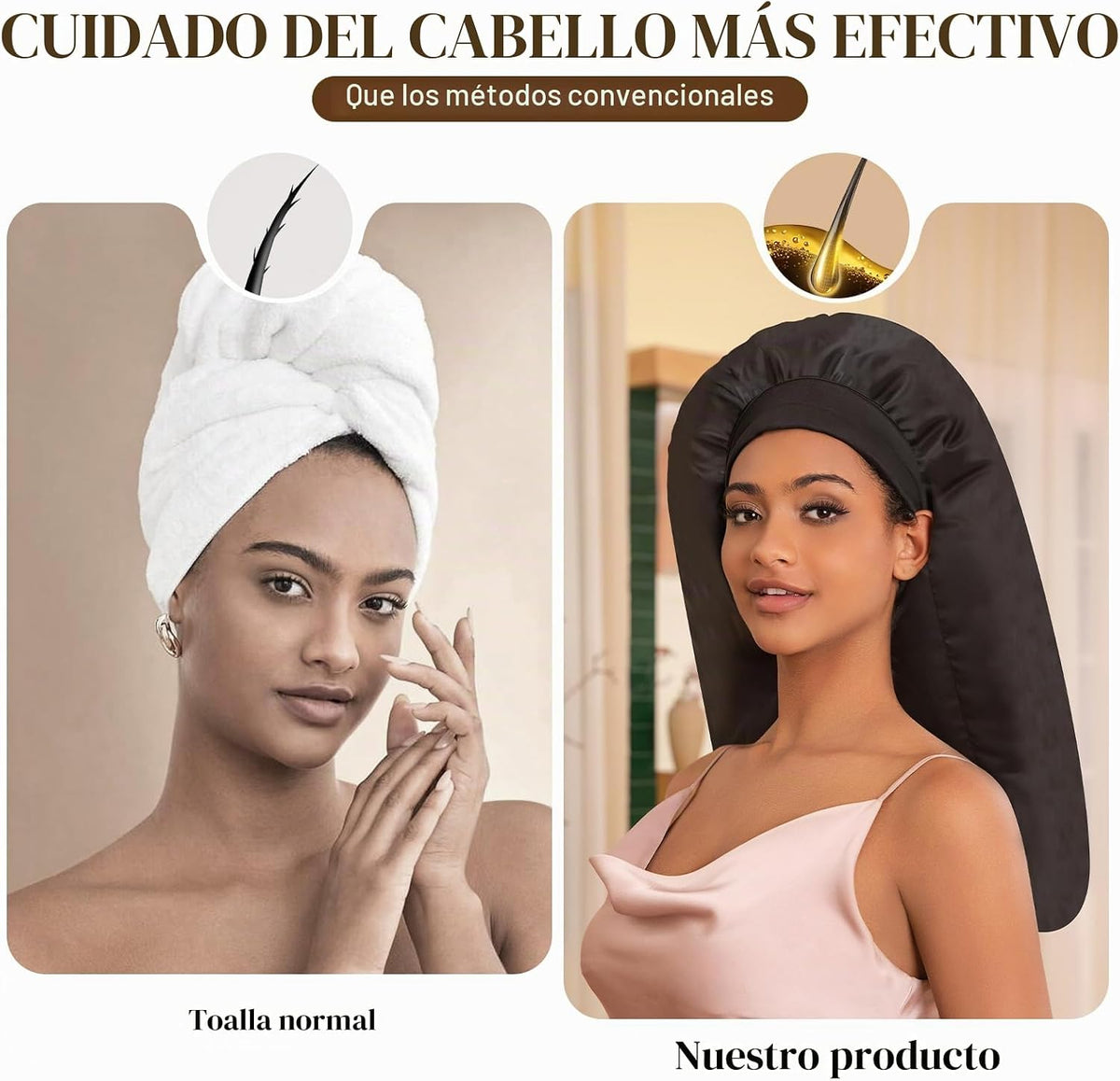 Amzpic Tapa térmica para vaporizador de cabello para acondicionamie...
