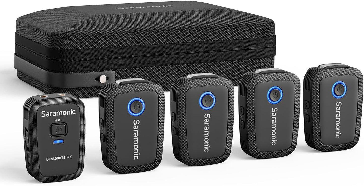 Saramonic Blink 500 T4 Sistema de micrófono inalámbrico Lavalier de...