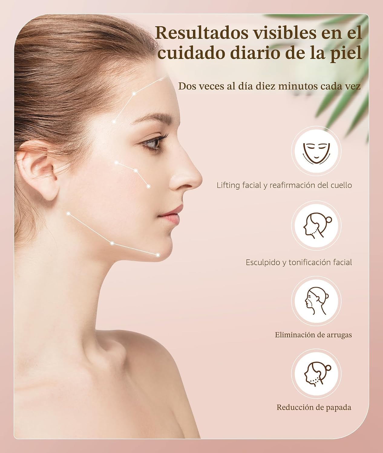 Dopsikn Máquinas Galvanicas de 7 Colores - Terapia de Luz Roja para...